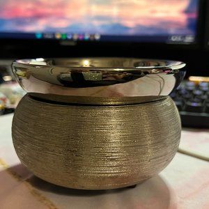 Silver Wax Warmer